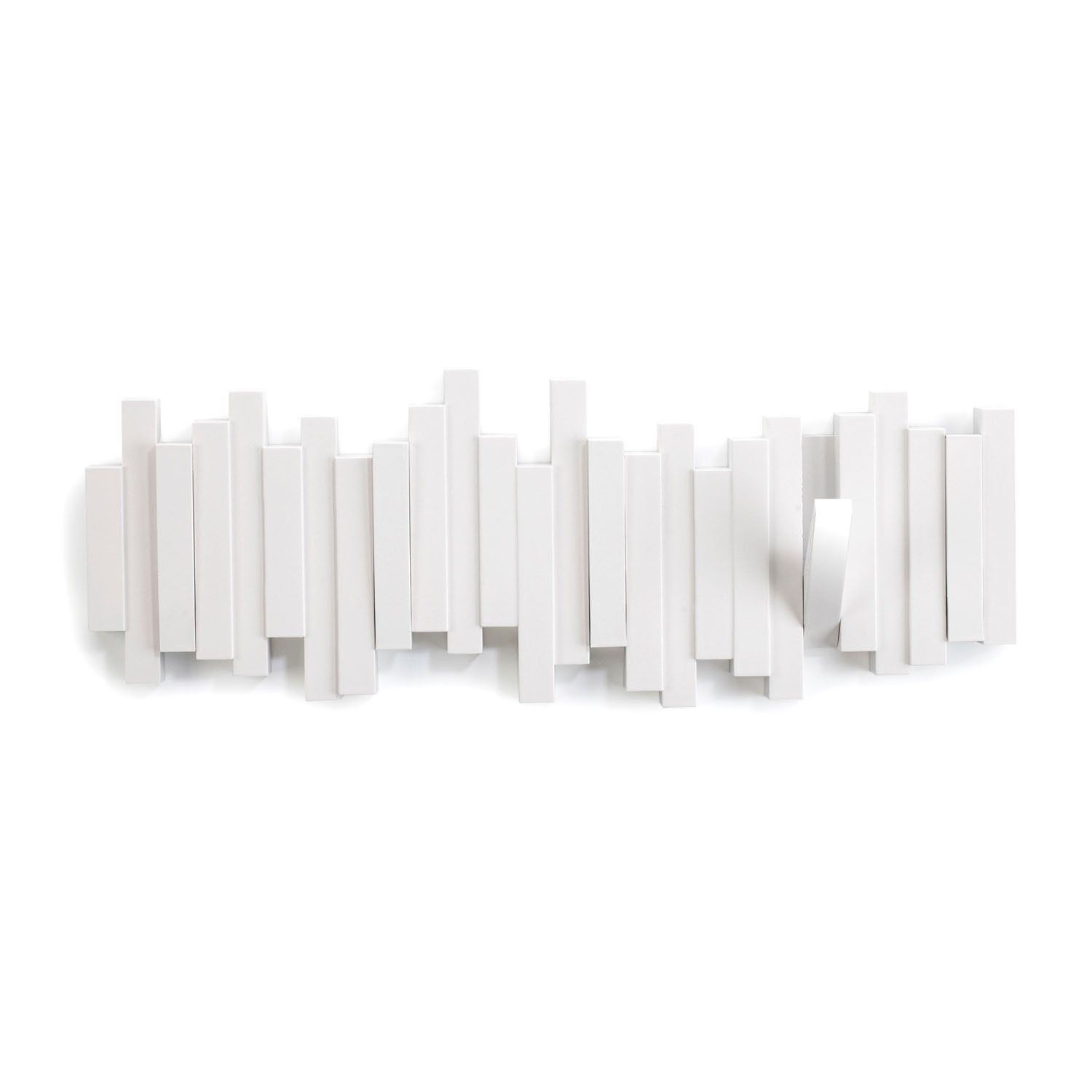 Perchero de Pared color blanco 64x81x4 Cm
