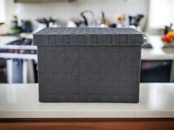 Imagen de la caja con asas gris XL