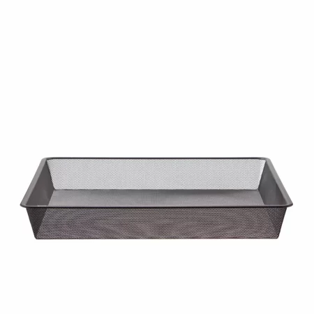 Cesta malla 58x52x8.5 cm gris mate